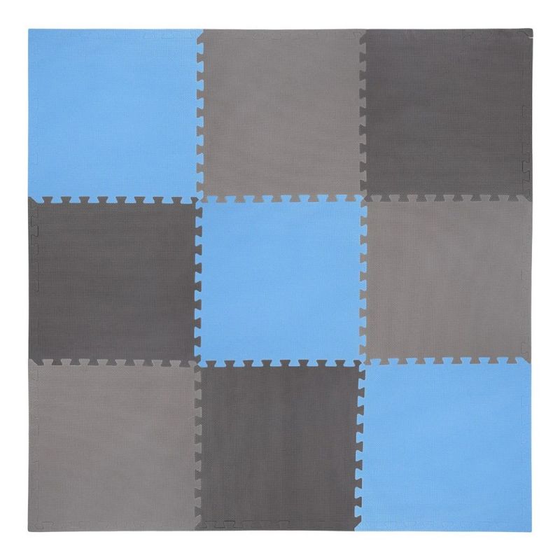 Multipack One Fitness MP10 puzzle mat blue-gray 9 pieces 10 mm In preparation Your Sports Performance