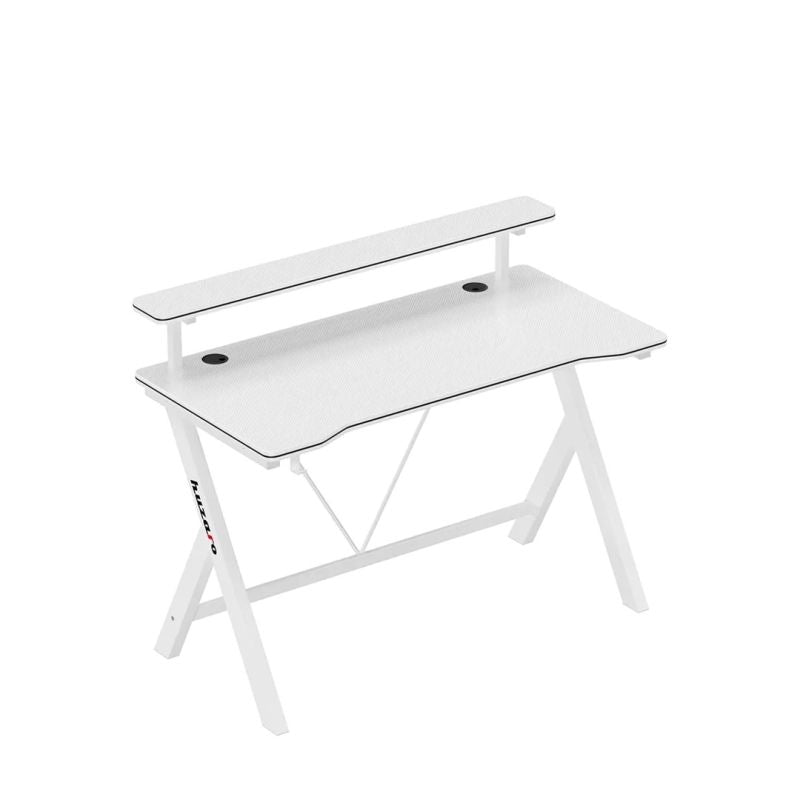 Huzaro Hero 1.9 White Gaming Desk Gaming PC/Stoliki i biurka Your Sports Performance