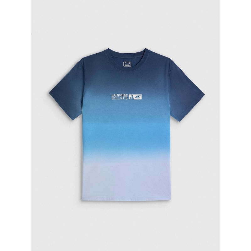 Men's regular printed T-shirt 4F 4FRSS26TTSHM3995-31S