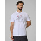 Men's regular printed T-shirt 4F 4FRSS26TTSHM4039-10S