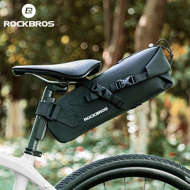 Rockbros 30130061001 Bicycle Saddle Bag 3L - Black Import z Action/Rowery i akcesoria/Torby i sakwy Your Sports Performance