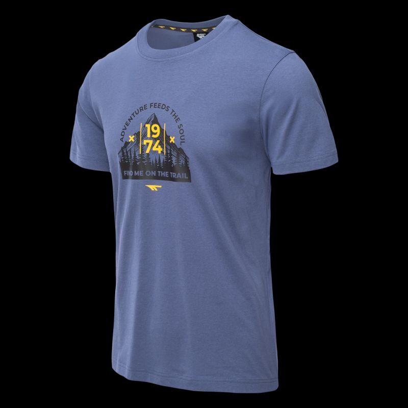 Men's T-shirt with short sleeves TRAILER Hi-Tec