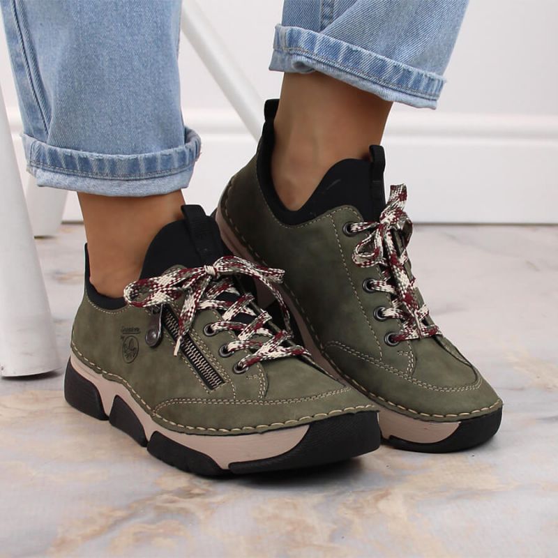 Comfortable Rieker W RKR610 green shoes Footwear/Lifestyle/Rieker Your Sports Performance