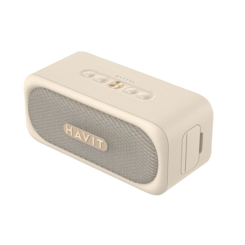Havit SK905BT Wireless Bluetooth Speaker (Beige) In preparation Your Sports Performance