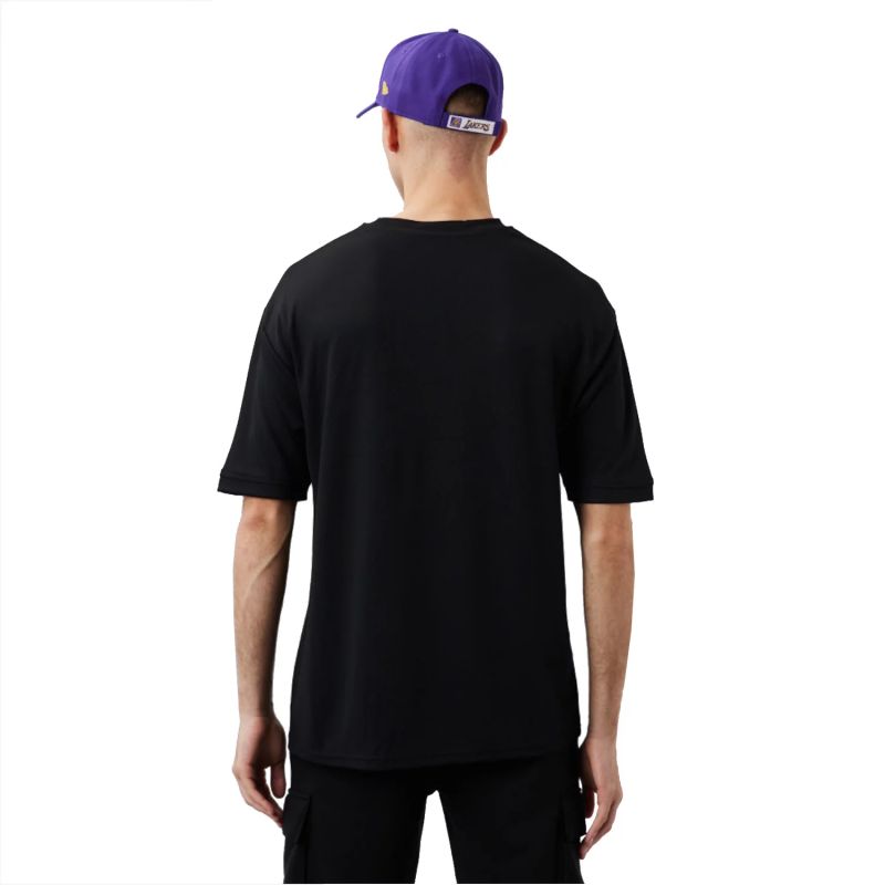 New Era NBA Los Angeles Lakers Script Mesh Tee M 60284737 Clothing/Lifestyle/T-shirts/New Era Your Sports Performance