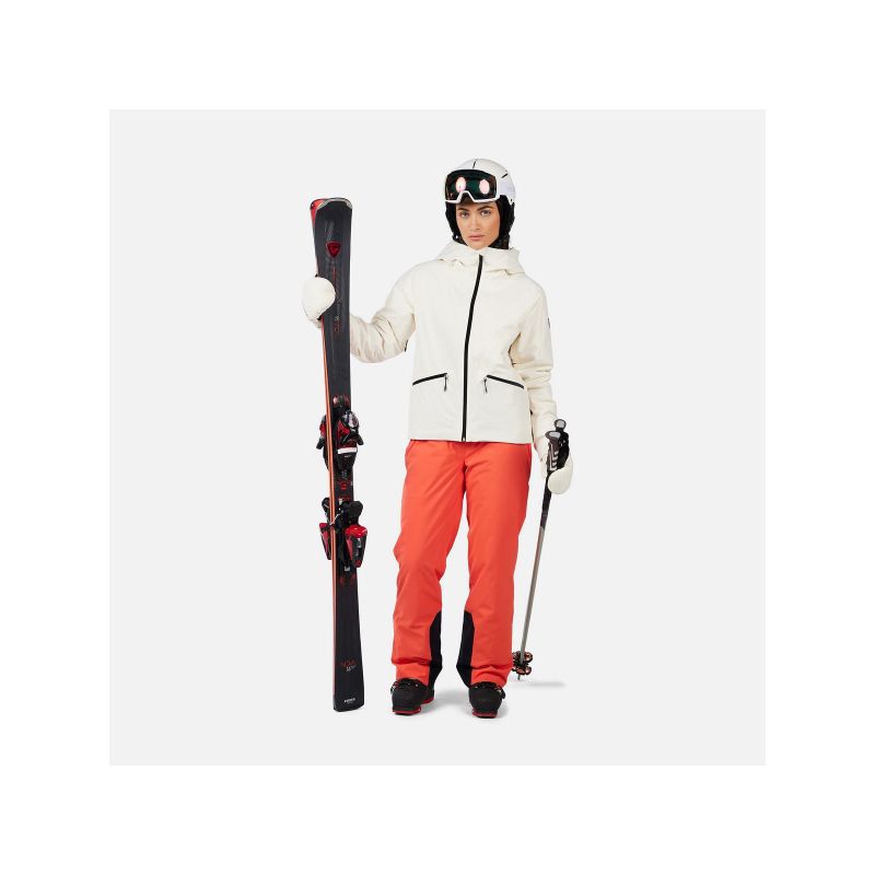 ROSSIGNOL W ROCHRUN INSULATED JKT women's ski jacket white
