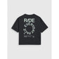 Women's oversize printed T-shirt 4F 4FWSS25TTSHF1993-20S *Kategoria tymczasowa Your Sports Performance