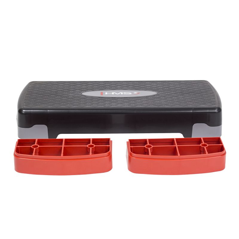 Step for aerobics HMS AS003 black / gray / red