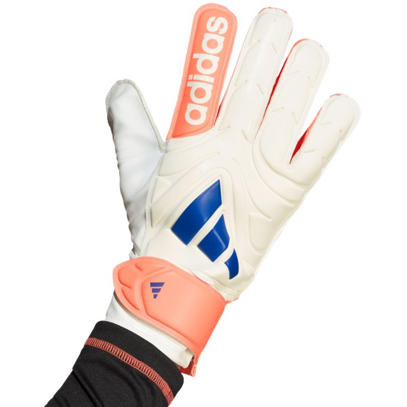 adidas Copa Glove Club goalkeeper gloves white and orange JN5339 adidas