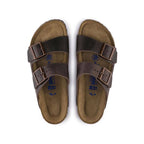 Birkenstock Arizona Soft Footbed Oiled Leather Habana Narrow Women's Slides (0452763) Footwear/Lifestyle/Brinkenstock/Klapki/chodaki Birkenstock