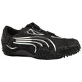 Puma Mostro Metallic women's sports shoes black with Velcro fashionable