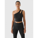 One-shoulder training crop top 4F x anna lewandowska 4F 4FALSAW24TFSLF515-20S 4f