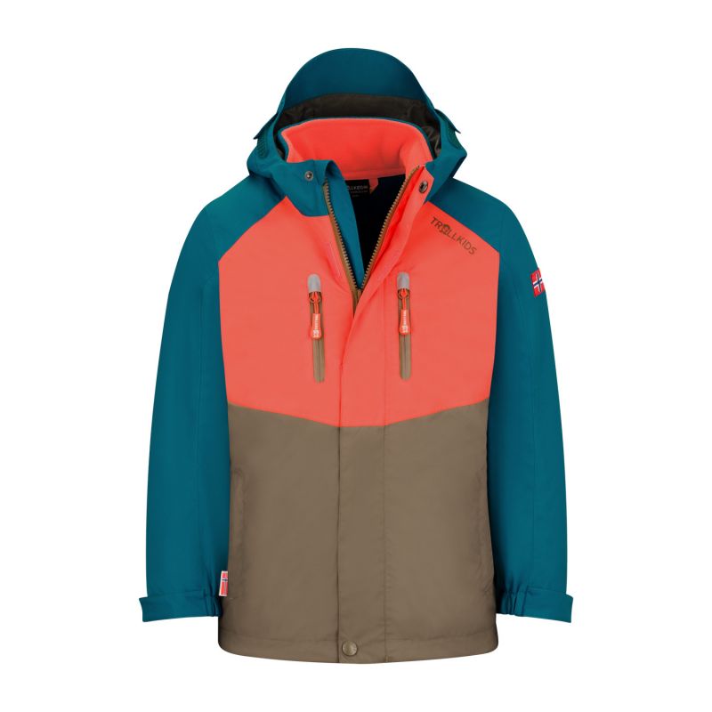 Tollkids Kids Bryggen 3in1 Jacket Jr 418-822 Clothing/Lifestyle/Trollkids Your Sports Performance