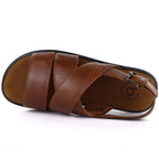 Comfortable men's brown sandals Bugatti TT153132 Bugatti