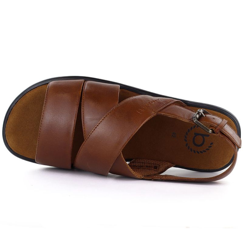 Comfortable men's brown sandals Bugatti TT153132 Bugatti