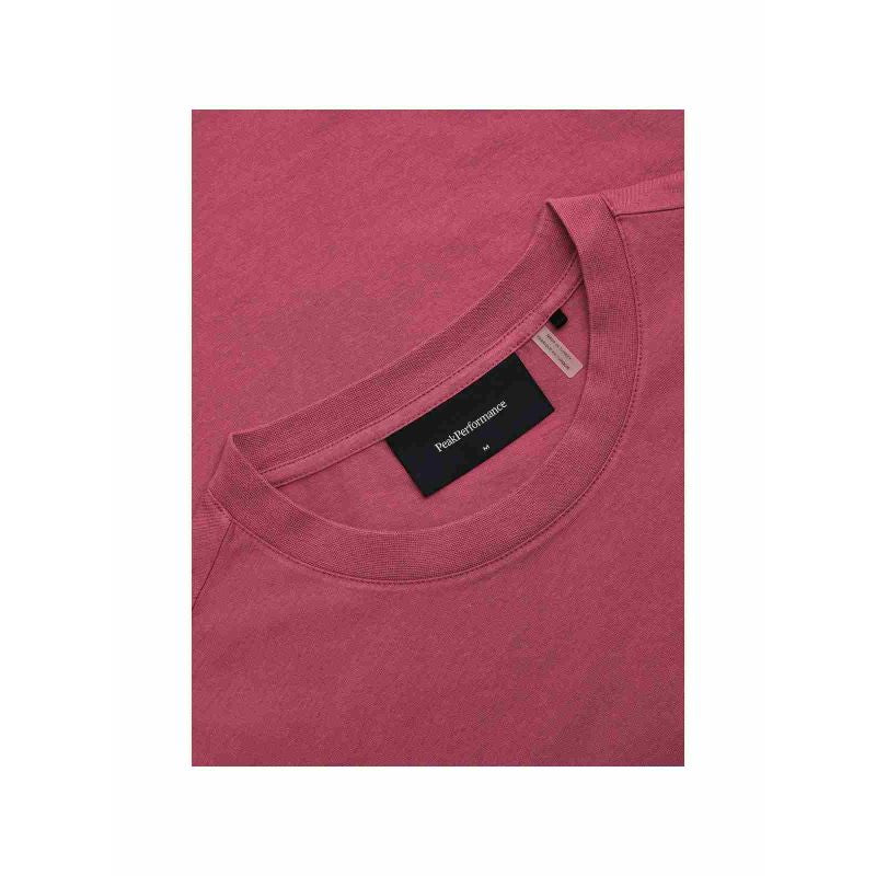 PEAK PERFORMANCE M Original Small Logo Tee red