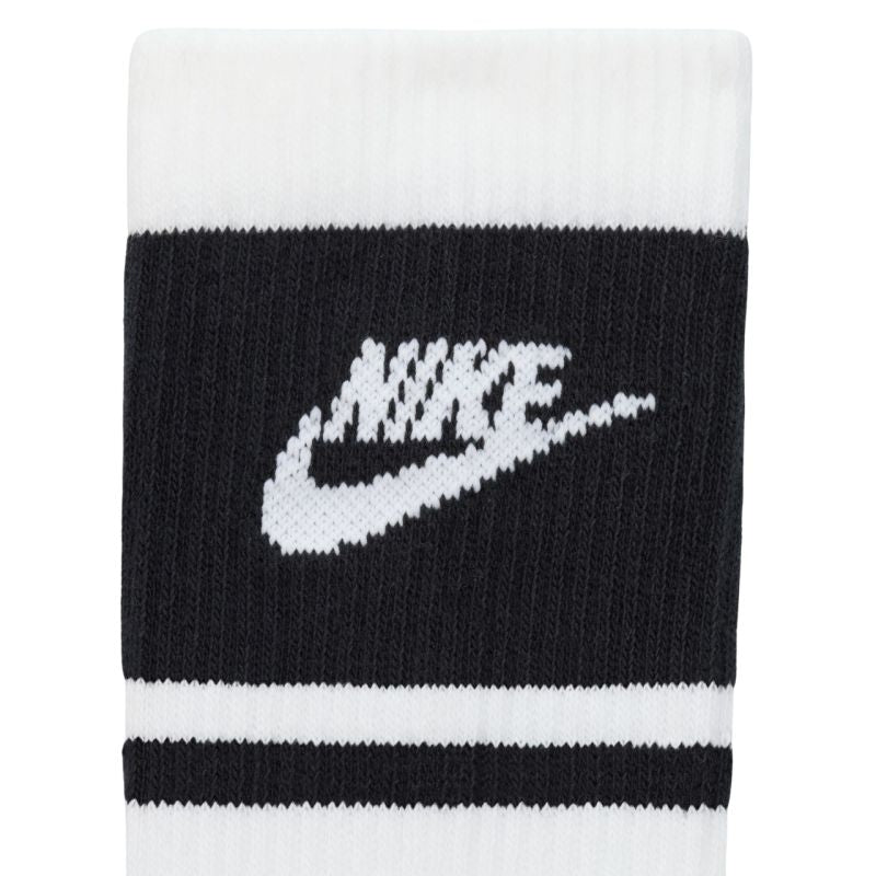 Nike Everyday Elevated Crew Socks 3 Pairs White and Black IM7949 901