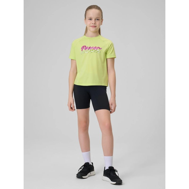Girls' quick-drying sports T-shirt 4F 4FJRSS26TFTSF2386-45S 4f