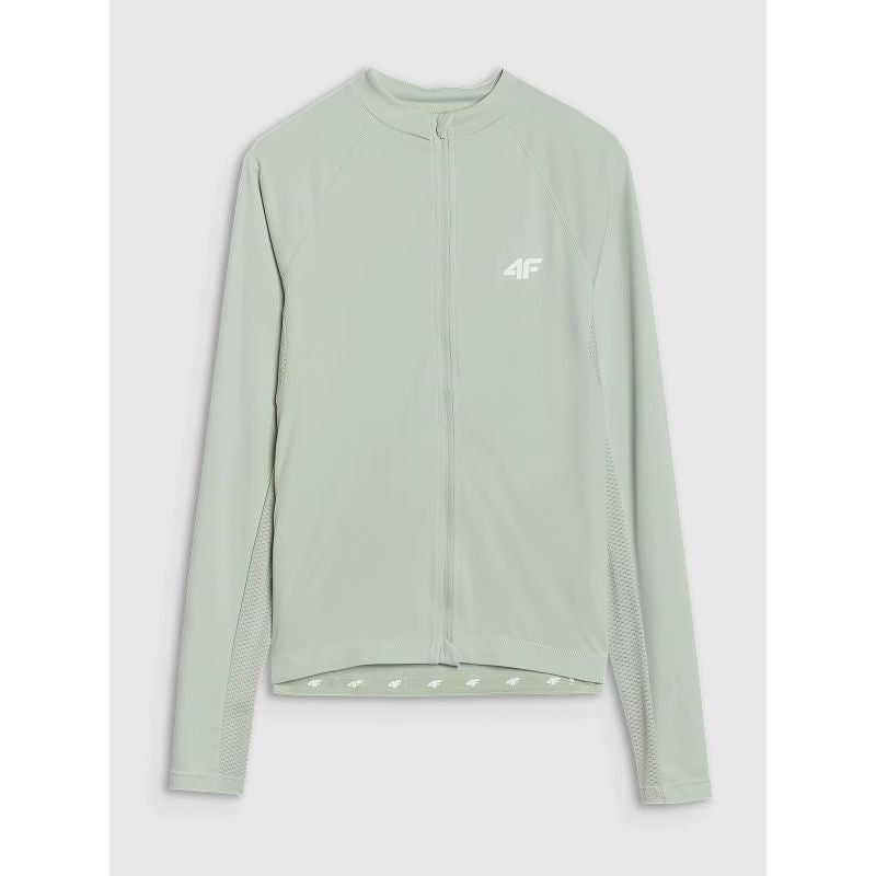 Women's cycling longsleeve with zipper 4F 4FWSS25TFLOF343-47S *Kategoria tymczasowa Your Sports Performance