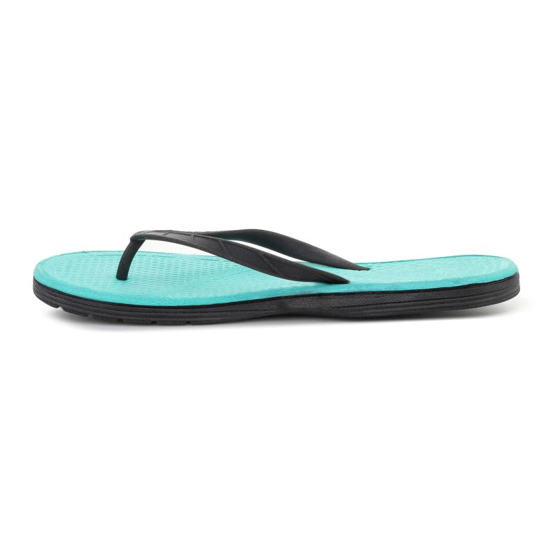 NEW BALANCE WOMEN`S PRO THONG FLOPS BLACK/TEAL NBW6076BTL