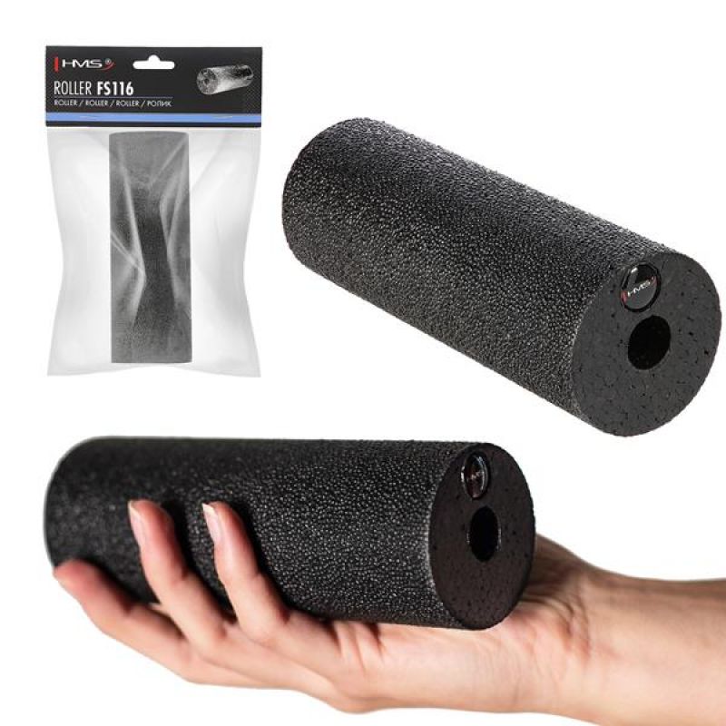Fitness HMS black 5cm FS116 roller Accessories/Training equipment Your Sports Performance
