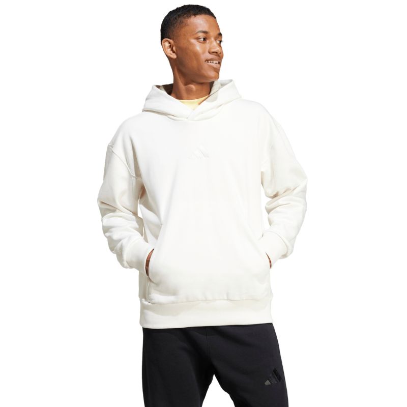 Men's adidas All Szn Fleece Hoodie White IY4121