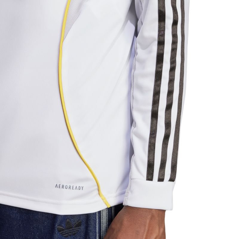 adidas Real Madrid 25/26 Long Sleeve Home Men's Jersey White JN8884 To be categorized Your Sports Performance