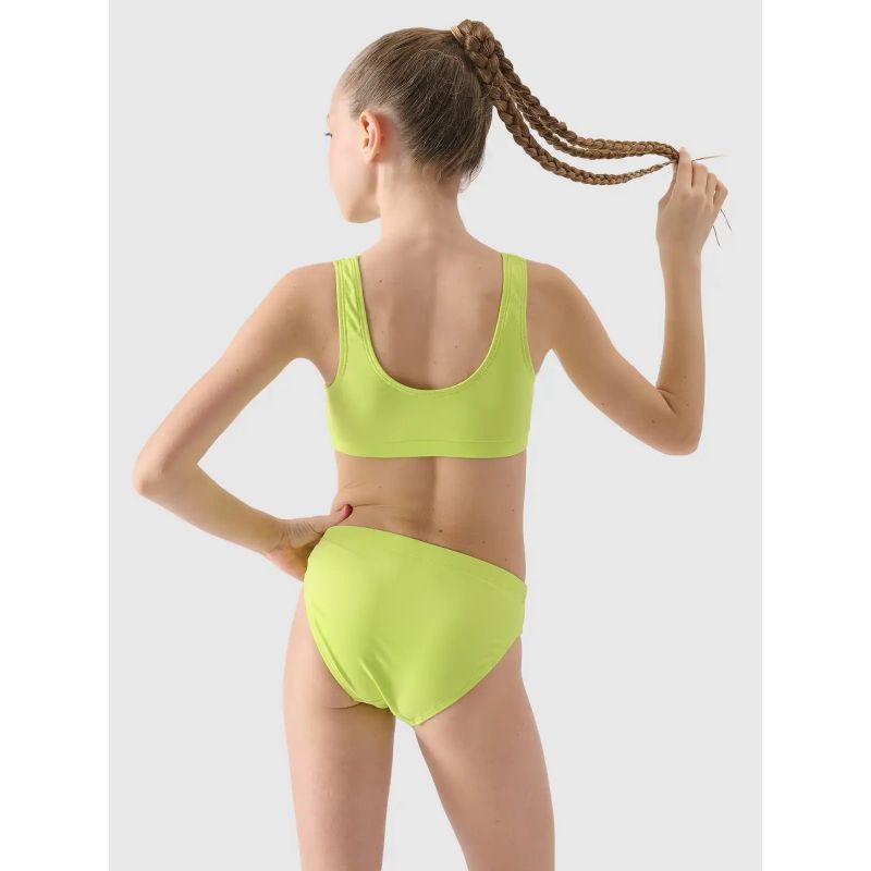 Girls' two-piece swimsuit 4F JUNIOR 4FJWMM00UBKSF027-45S *Kategoria tymczasowa Your Sports Performance
