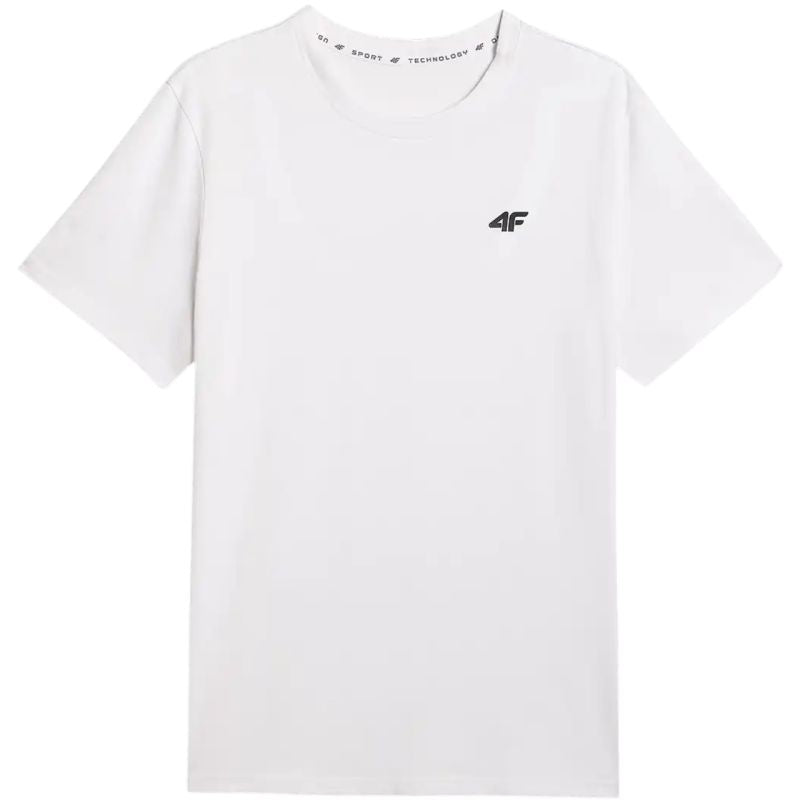 Men's T-shirt 4F M3341 white 4FWMM00TTSHM3341 10S