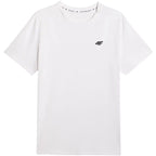 Men's T-shirt 4F M3341 white 4FWMM00TTSHM3341 10S