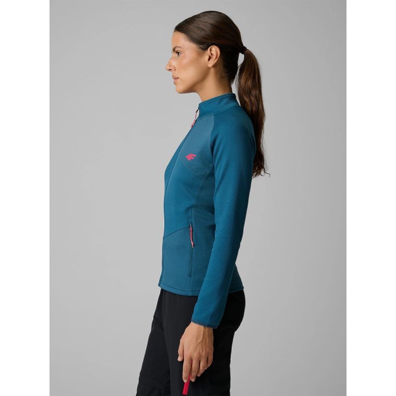 Women's slim trekking sweatshirt without hood 4F 4FRSS26TFSWF0986-46S 4f