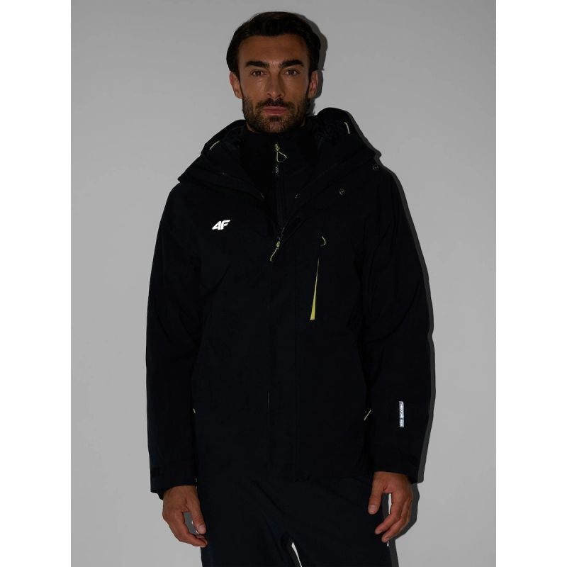 Men's trekking jacket 3 in 1 membrane 10000 4F 4FRAW26TTJAM1354-20S