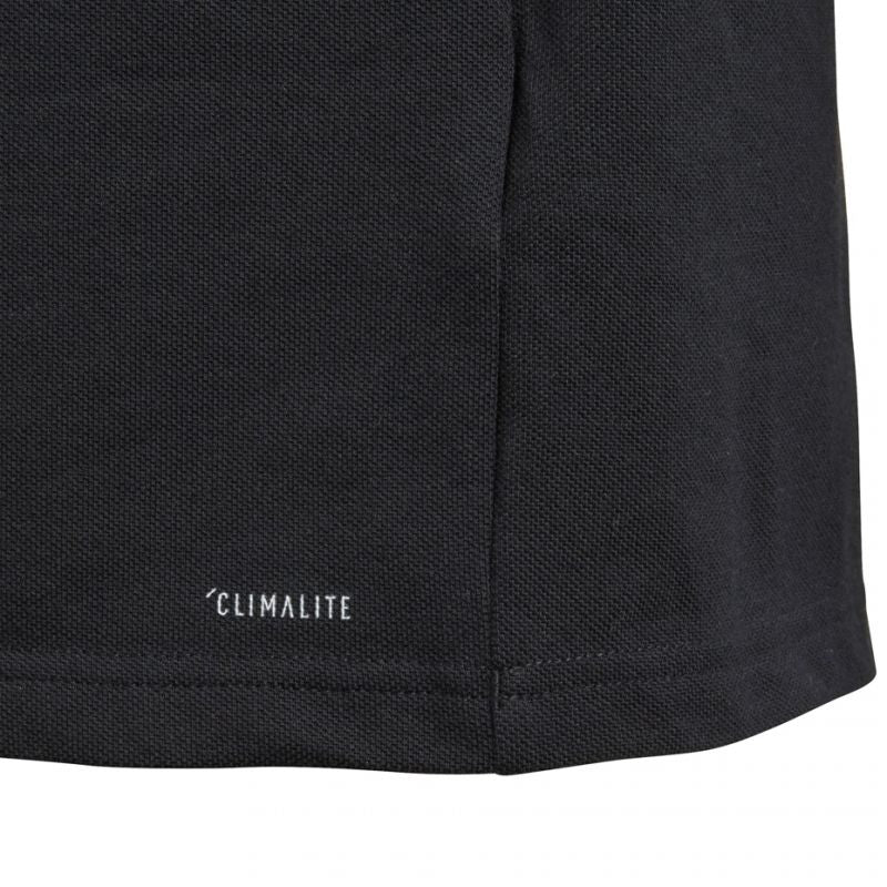 T-Shirt adidas Condivo 18 Cotton Polo JR CF4373 black Clothing/Lifestyle/T-shirts Adidas