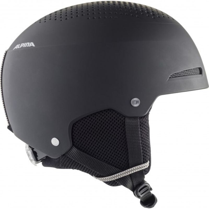 ALPINA ZUPO BLACK MATT 51-55 ski helmet Narciarstwo/Kaski Your Sports Performance