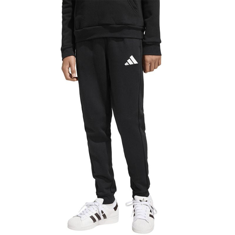 adidas Entrada 26 Sweat Pants Kids' Trousers Black JZ9136