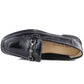 Women's leather shoes classic black Vinceza 86429 Vinceza