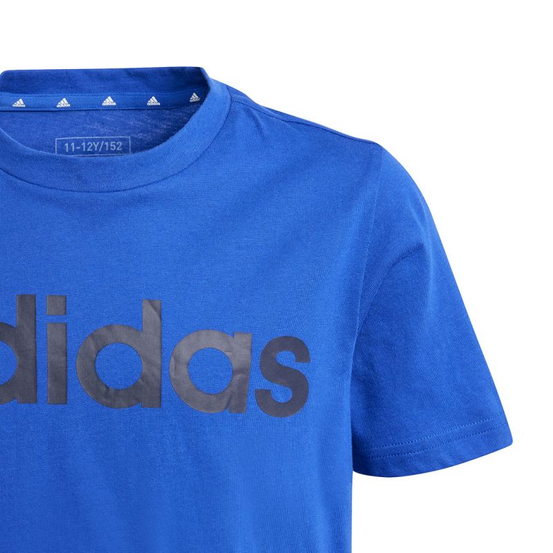 adidas Essentials Linear Logo Cotton Tee Jr IB4090 Clothing/Training Adidas