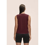 CASALL Women's Graphic Tank Burgundy