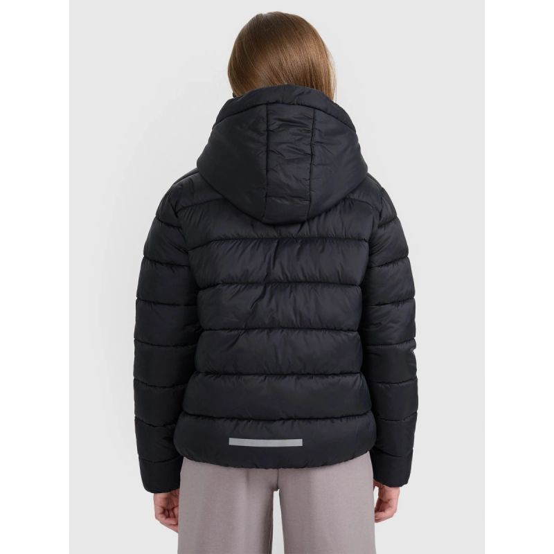 Children's down jacket with synthetic filling, unisex, 4F 4FJRAW25TDJAU0804-20S Clothing Your Sports Performance