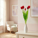 BOUQUET OF 5 RED TULIPS 39 CM LIKE LIFE SPRING DECORATION Home and Garden/Equipment Your Sports Performance
