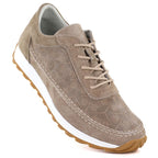 Women's leather suede shoes, light brown, Sergio Leone SP001 To be categorized Your Sports Performance