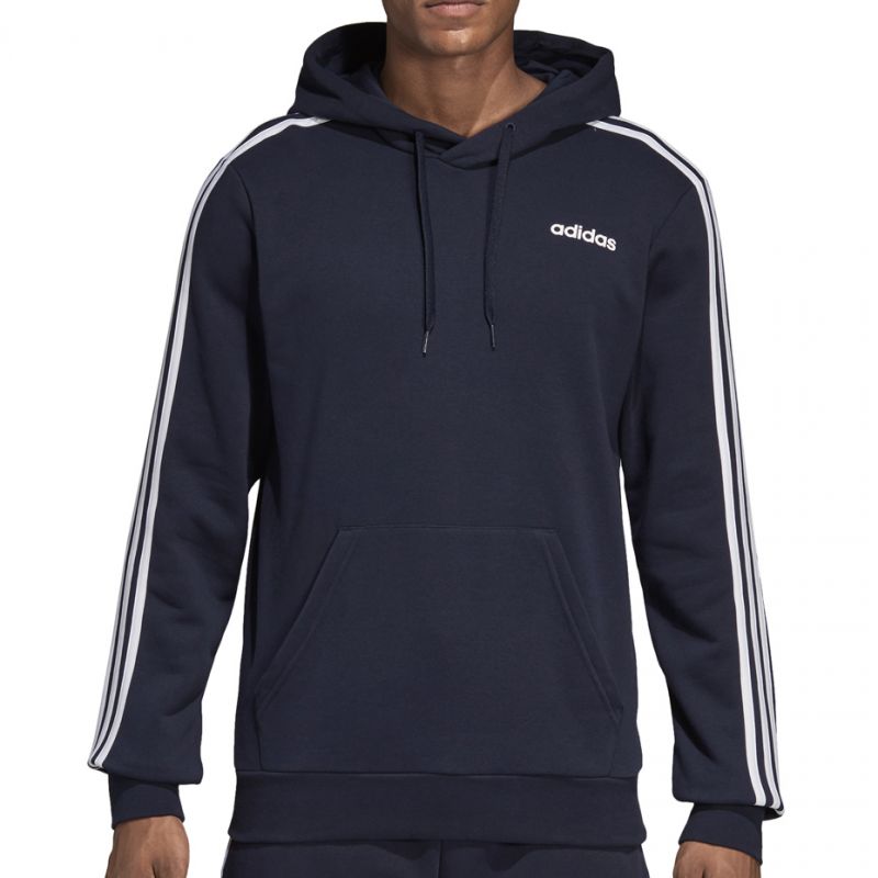 Sweatshirt adidas Essentials 3 Stripes Pullover French Terry black M DU0499 Clothing/Training Adidas