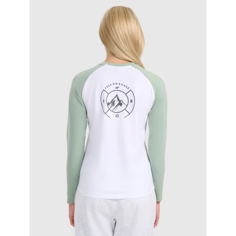 Regular women's longsleeve 4F 4FWAW25TLONF579-42S 4f