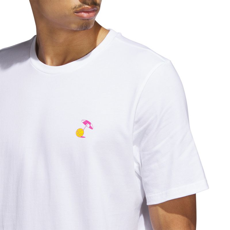 Adidas Lil Stripe Spring Break Graphic Short Sleeve Basketball Tee M IC1868 Clothing/Lifestyle/T-shirts Adidas
