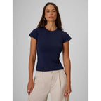 Women's slim plain T-shirt 4F 4FRSS26TTSHF4520-31S