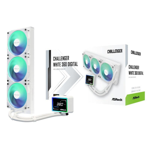 ASRock Challenger White 360 Digital Cooler Chłodzenie/Chłodzenie - zestawy chłodzenia wodnego Your Sports Performance