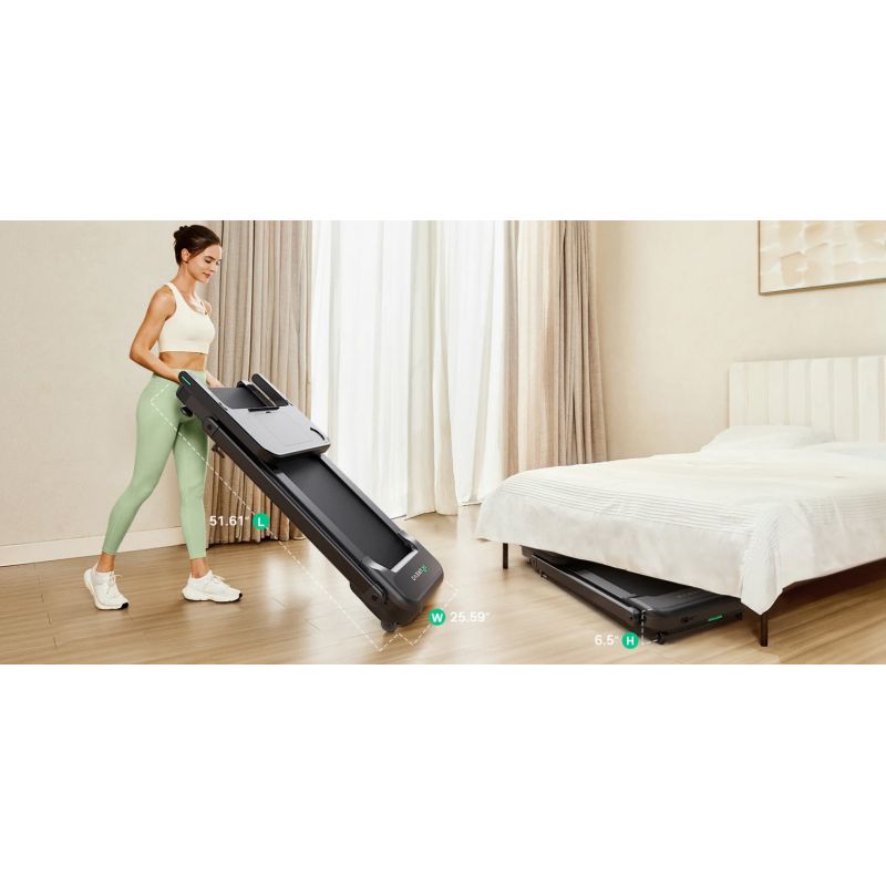 Treadmill with built-in desk for work and exercise UREVO Foldi 3S In preparation Your Sports Performance