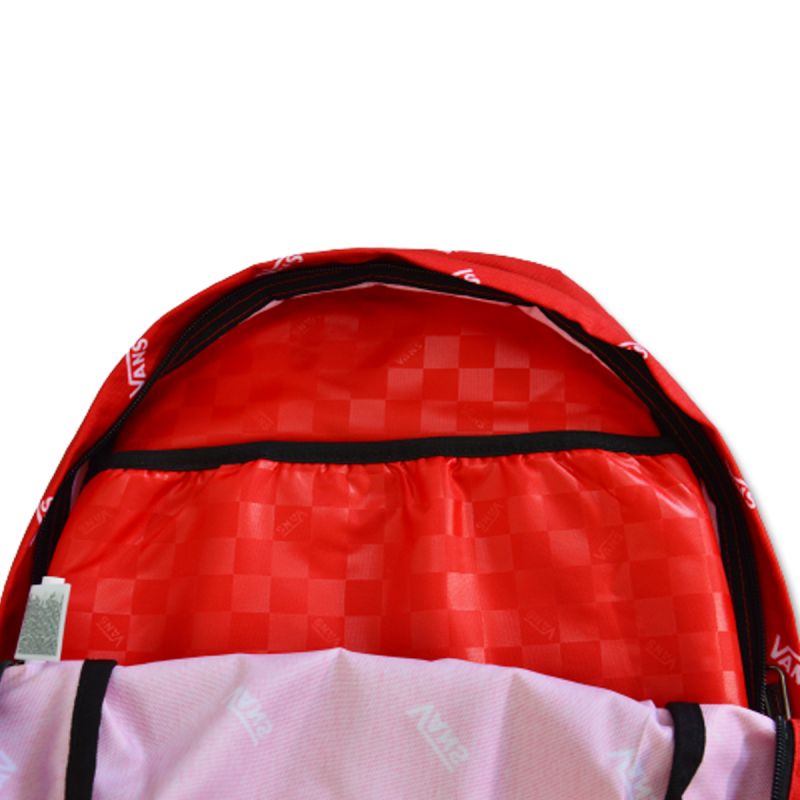 Vans New Skool Backpack 20L True Red - VN0006280PZ1 Akcesoria i sprzęt koszykarski/Torby i plecaki Your Sports Performance