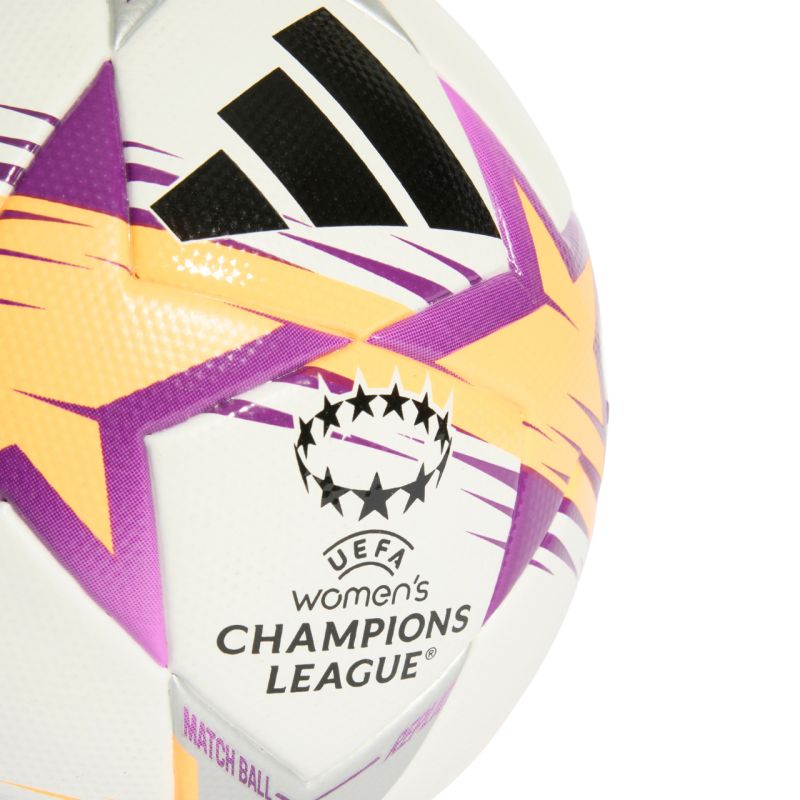 adidas UCL Women's League 26/27 League Stage Football White/Orange/Silver KE5142