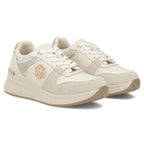 Women's leather shoes, sneakers, beige, Filippo DP7769 Filippo
